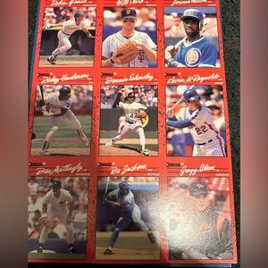 1990 Uncut Baseball Cards